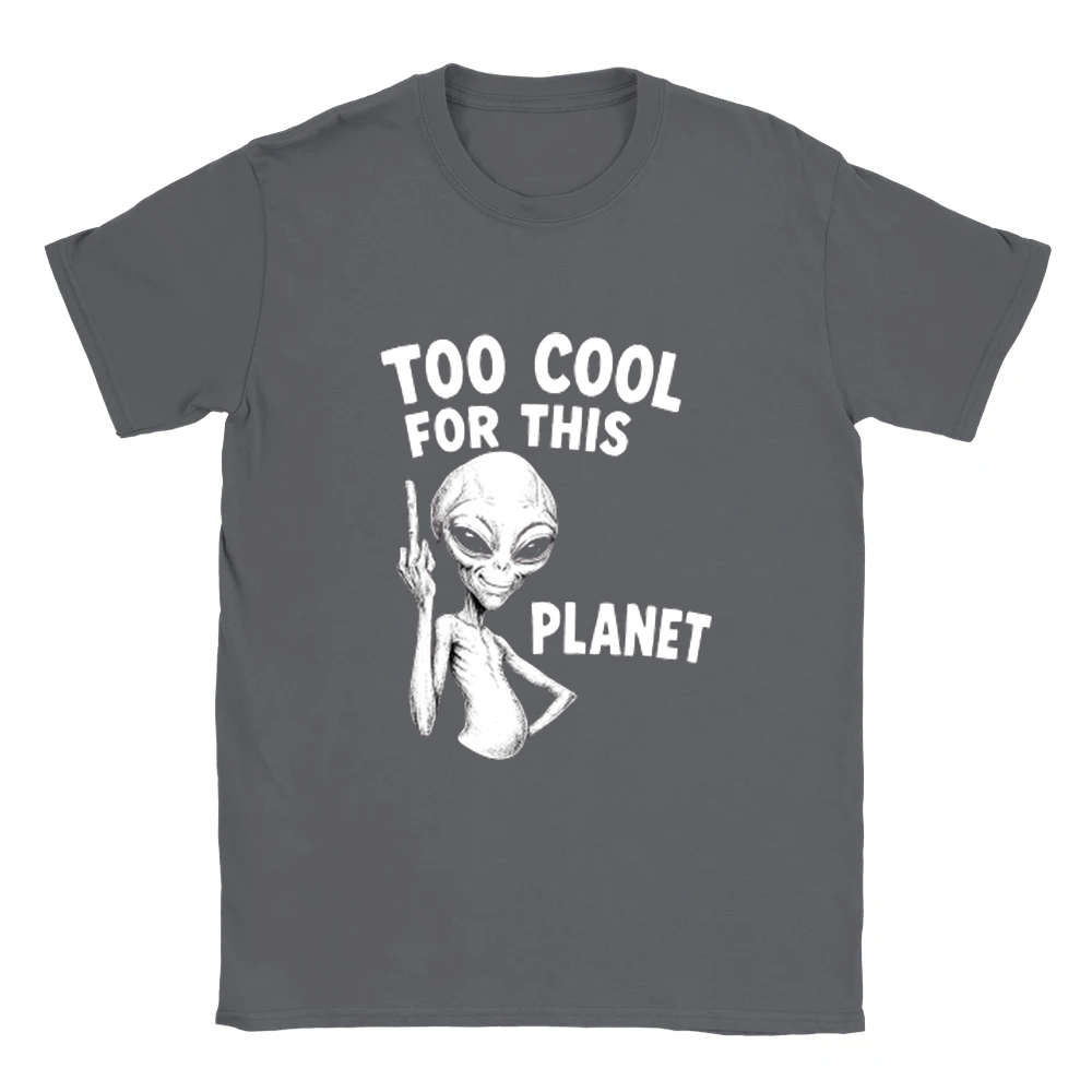 Cosmic Drifter – Alien Artwork Soft Cotton Tee Designed for Bold Streetwear Explorers