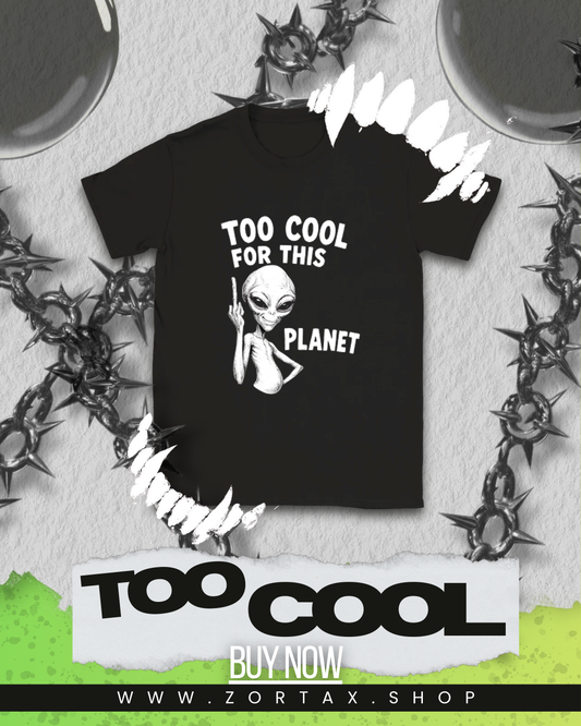 Cosmic Drifter – Alien Artwork Soft Cotton Tee Designed for Bold Streetwear Explorers